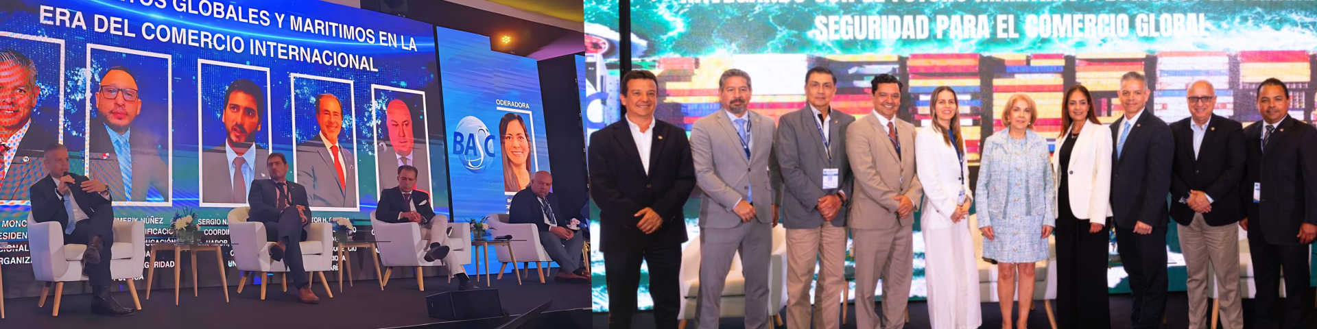 Momentos del Foro Internacional BASC Panamá 2025