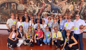 Grupo de Directores Ejecutivos BASC en las instalaciones de la empresa certificada BASC Casa Sauza en Tequila, México.